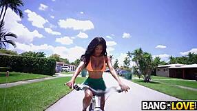 Amazing Boobs Covered in Oil as Jordy Love Takes Derek Savage's Monster Cock