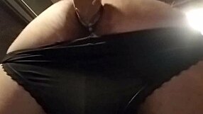 Sissy ass fucked by homemade fuck machine?