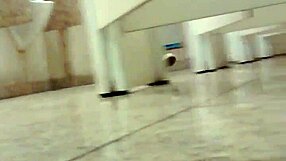 Gay guys making out in mall bathroom