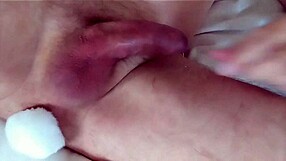 A Tail in My Ass and Pumping My Hard Dick
