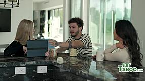 Your girlfriend fucks for money, stepson?