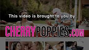 busty teen enjoys outdoor moments in high definition