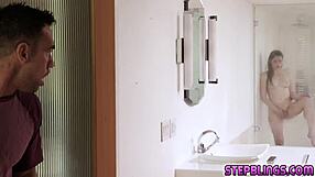 Jenna Ross rides stepbro's huge dong!