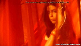 brunette cougar undresses and dances in erotic striptease