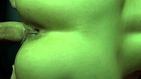 rough fuck with hot roommate's wife in dorm, close up on creamiest cunt