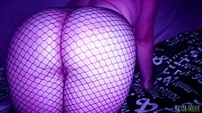 hot 18 year girl with glasses flaunts big ass and tits for tight pussy fucking