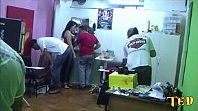 Behind The Scenes Of Binho Ted Part 2 With Fabiany Dellaveingh, Soraya Carioca, Guerrilheira Do Funk, Dany Lopes, Marcello Cavalcanti, And Anita Amorim!