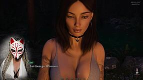 Hot Brunette Gives Intense Blowjob Outdoors!