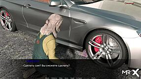 Pine falls mechanic fixing car in detailed scene