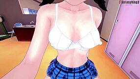 Meru The Succubus Solo Sex While Watched