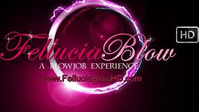 cfnm blowjob turns wild with handjob and facial cumshot