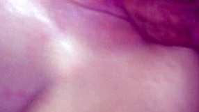 I am having sex with my girlfriend from the bottom view.