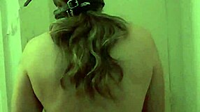 female slave indulging in self-humiliation session on september 19, 2023