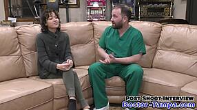 Doctor Tampa performs first gyno exam on Brooklyn Rossi
