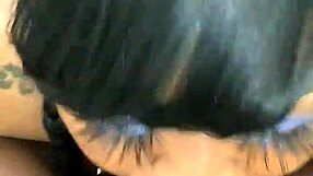 woman performs oral on maintenance man