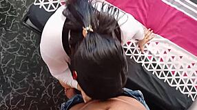 i discovered my stepdaughter sending nude photos to her boyfriend when alone at home, so i fill her ass with cum to keep quiet