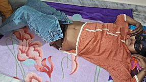 Young Brunette Housewife And Husband In Homemade Indian Update