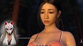 Hot Brunette Gives Intense Blowjob Outdoors!