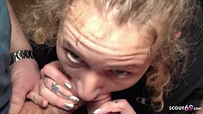 Intriguing amateur threesome with teen julia juice and old men