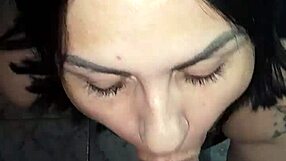 Big Cock Cums in Mouth