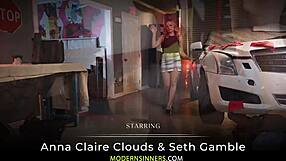 Good girl turns dirty with deepthroat blowjob