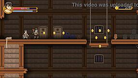 boyfriend's rescue mission in gay hentai platformer game