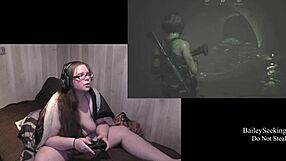 Naked Resident Evil 3 Playthrough Part 4: Big Tits And Ass Exposed