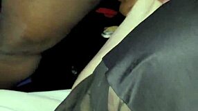 Black girl with red hair foot worship interracial TAPE