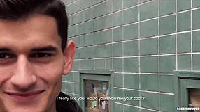 intense amateur gay for pay cumshot czech hunter 525