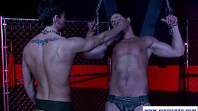 Jock Berotot Terikat BDSM Hisap Kontol Anal Blowjob 😈