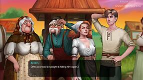 Oh Boy, Old Grandma Transforms Into Big-Tits Teen Blonde!