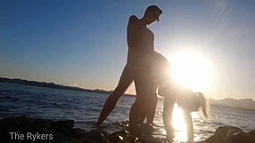 i can't believe how we fuck everywhere with my hot wife. public beaches, streets, just wild big cock action all over!