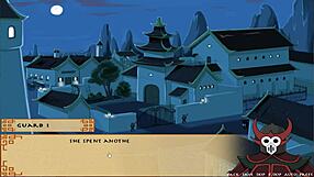 In this hentai, the trainer says, 'Your big tits are amazing,' as they explore love