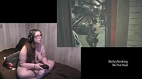 Naked Resident Evil 3 Playthrough Part 4: Big Tits And Ass Exposed