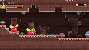 boyfriend's rescue mission in gay hentai platformer game