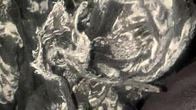 She says, 'Suck this monster cock now'