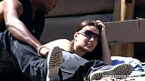 bbc slams amateur cheating teen on the beach