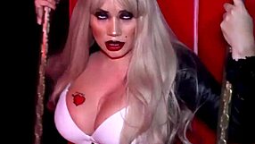 Tiffany enjoys Chucky's dick deeply until big creampie in cosplay