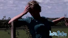 Busty Milf Teasing Herself Outdoors with Wild Moves! How Far Will She Go?