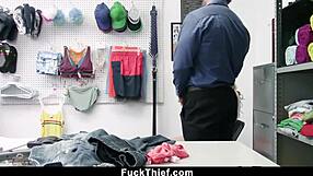 Cute Brunette Teen 18+ Creampied in Office.