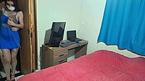 Friend Visits from Party Excited and Messy for Fucking