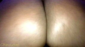 Watch the ghetto girl squirt wildly while taking that monster cock deep inside.