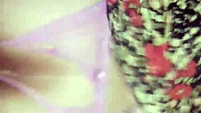 Kingblack devours married slut's pussy and humiliates cuckold with torn panties