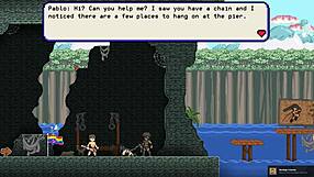 boyfriend's rescue mission in gay hentai platformer game