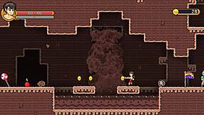 boyfriend's rescue mission in gay hentai platformer game