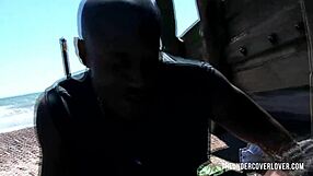 bbc slams amateur cheating teen on the beach