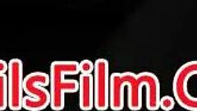 Ebony stunner takes tight anal banging