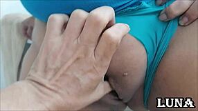 Venezuelan amateur pounded hard while washing clothes for cum