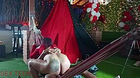 Latina waitress with big ass fucked without condom in restaurant