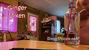 Intense home delivery turns into wild creampie fuck